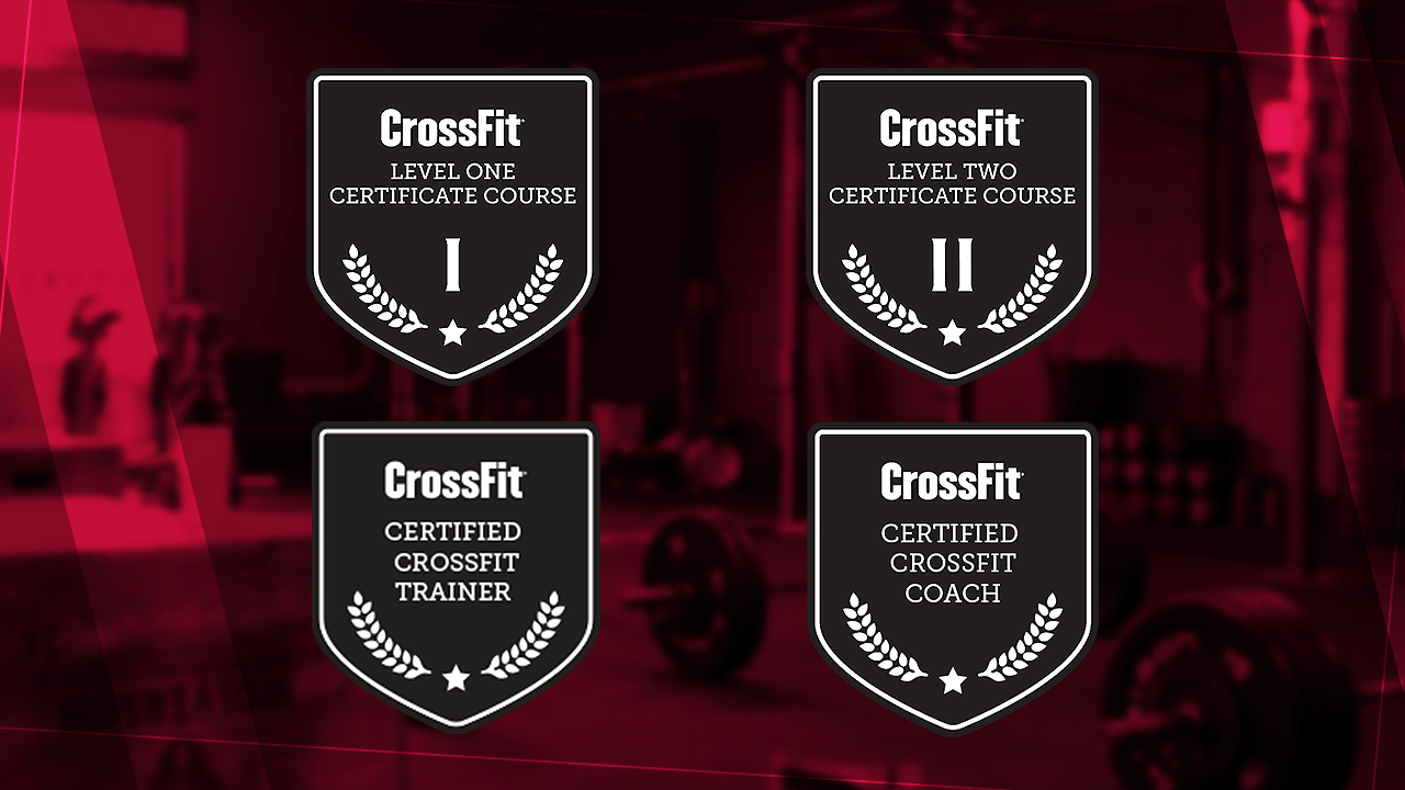 certificação level 1 2 3 crossfit no brasil