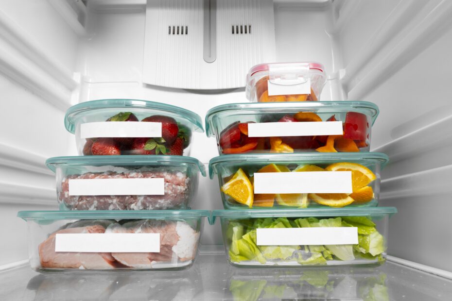 organizar a despensa e geladeira com comida de verdade para treinar melhor