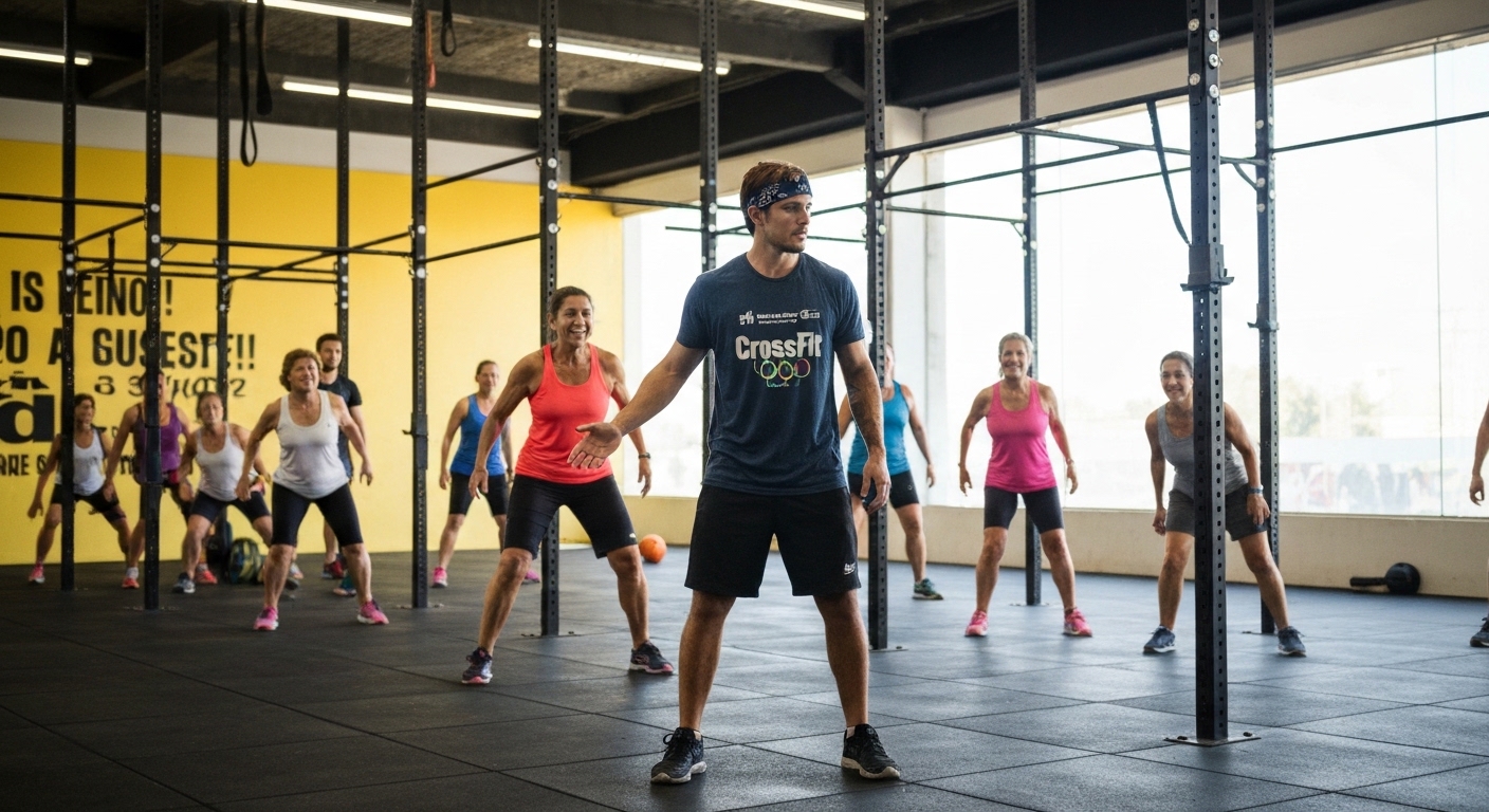 Benefícios do crossfit para a longevidade: mais que força, uma vida ativa