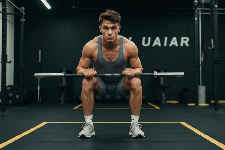 Atleta combinando crossfit e musculação