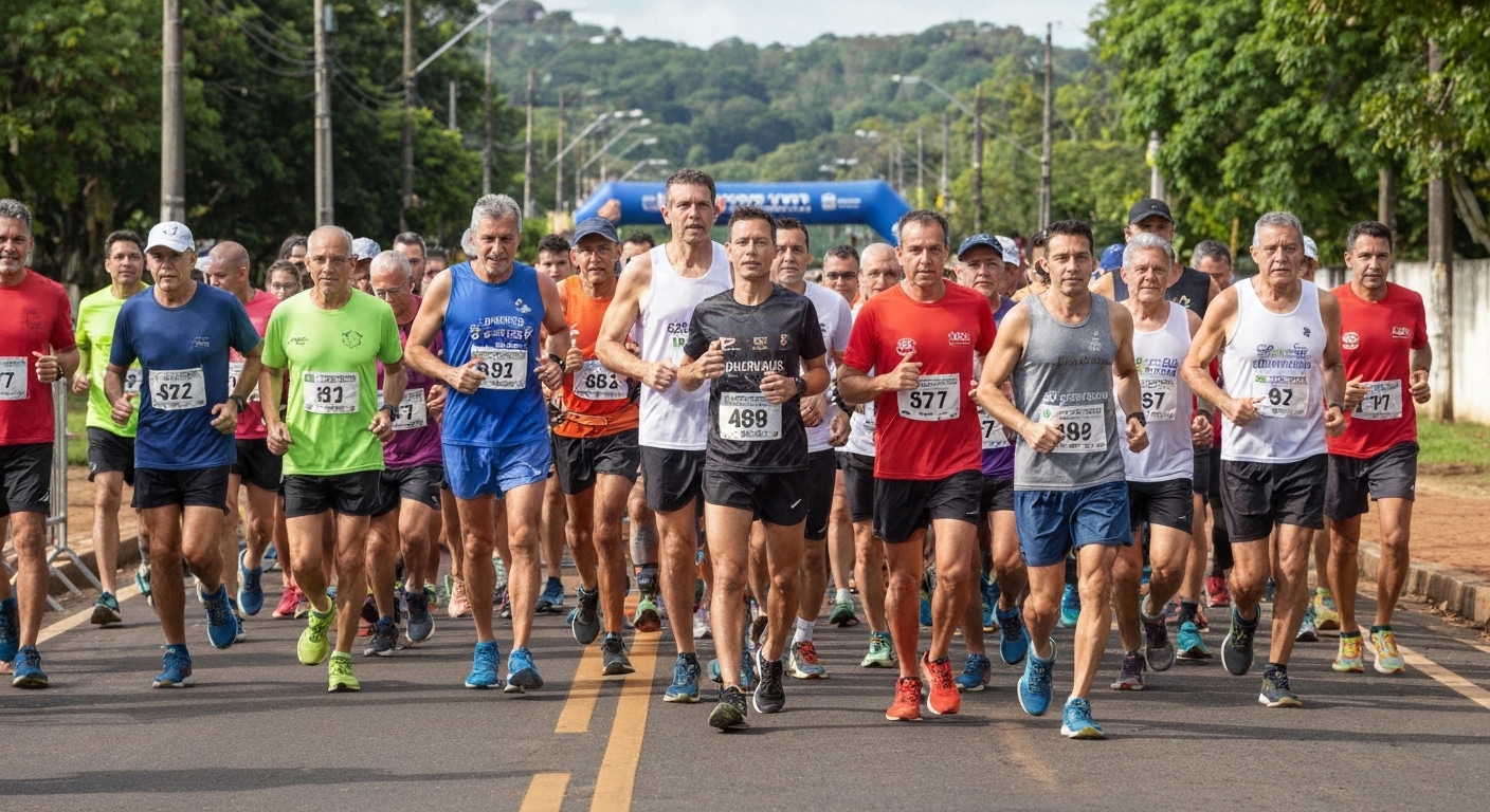Corrida de rua no Brasil: crescimento de 85% impulsiona prova inédita em Foz do Iguaçu