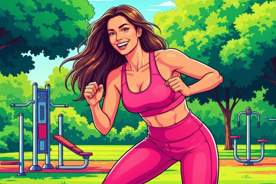 Pessoa retomando treinos de forma segura e motivadora